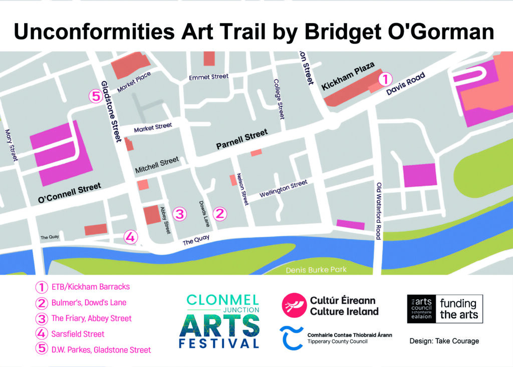 Unconformities Art Trail by Bridget O'Gorman